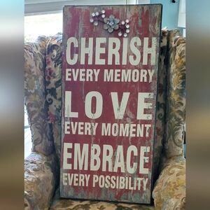 Rustic sign